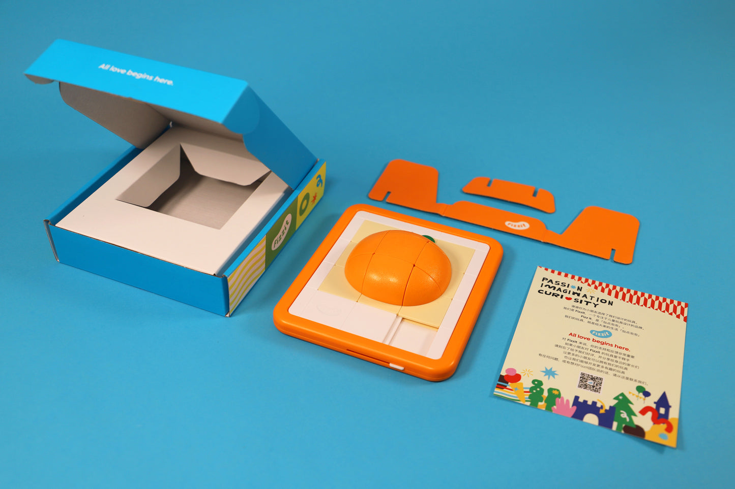 Orange - 3D Sliding Puzzle